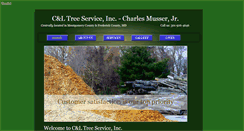 Desktop Screenshot of candltreeservice.net